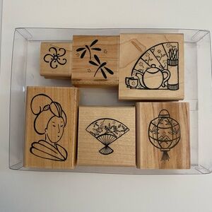 CTMH S576 Japanese Art rubber stamps